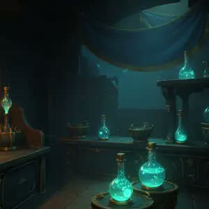 Chemistry Cauldron, the Academy science learning room